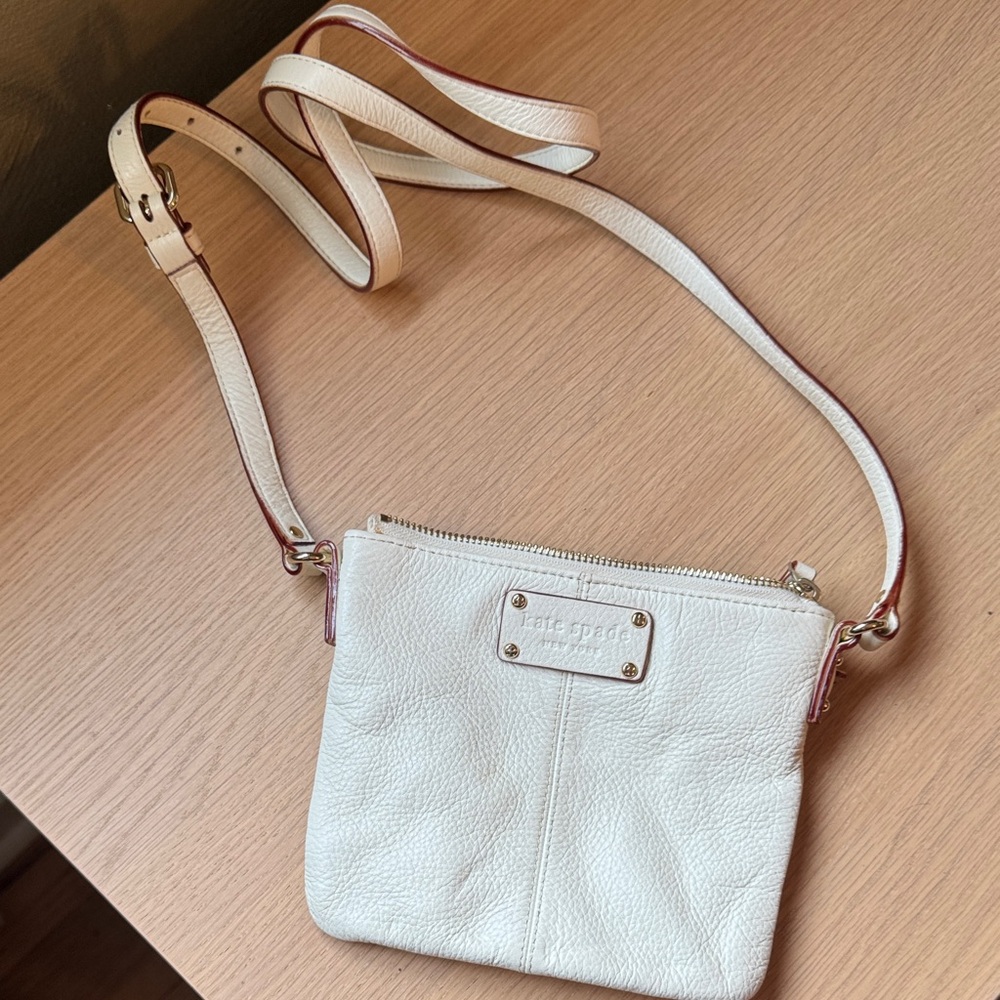 Kate Spade Ivory Crossbody Bag